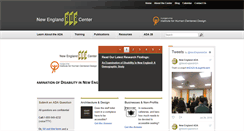Desktop Screenshot of newenglandada.org